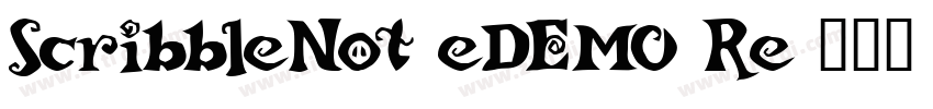 ScribbleNot eDEMO Re字体转换